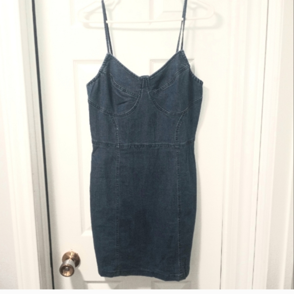 🔥DENIM DRESS - Picture 3 of 3
